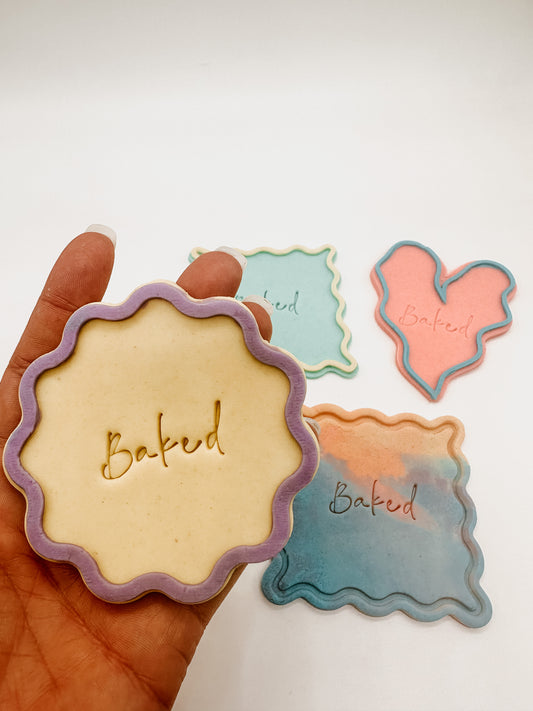 Circle Burst Cookie Stamp and Cutter