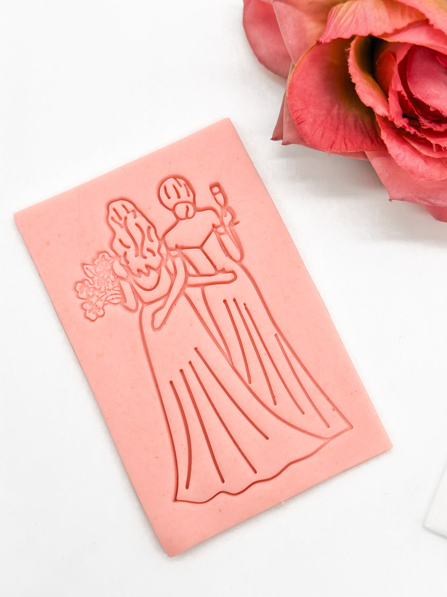 Bride Cookie Stamp and Cutter