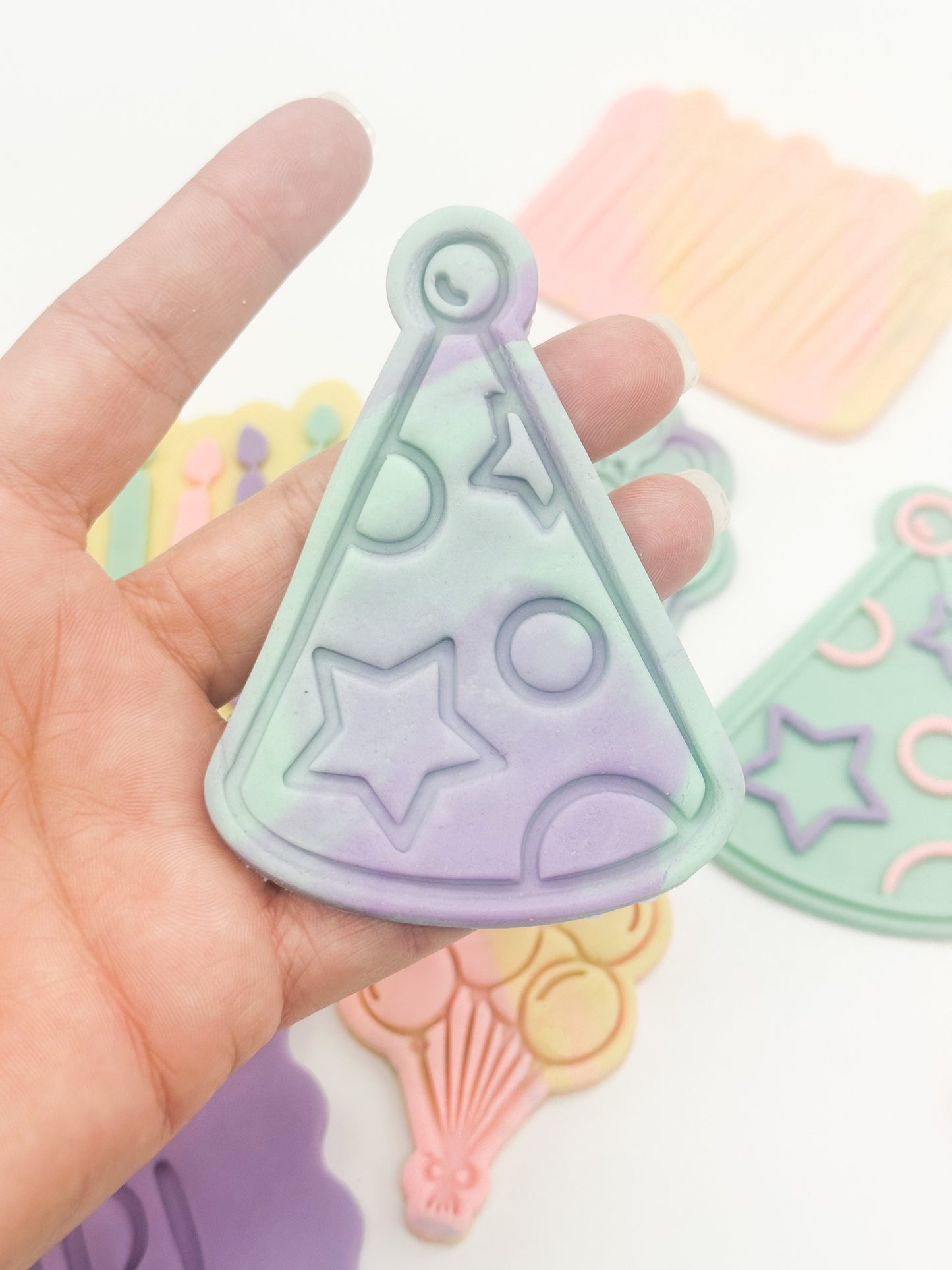 Party Hat Cookie Stamp and Cutter