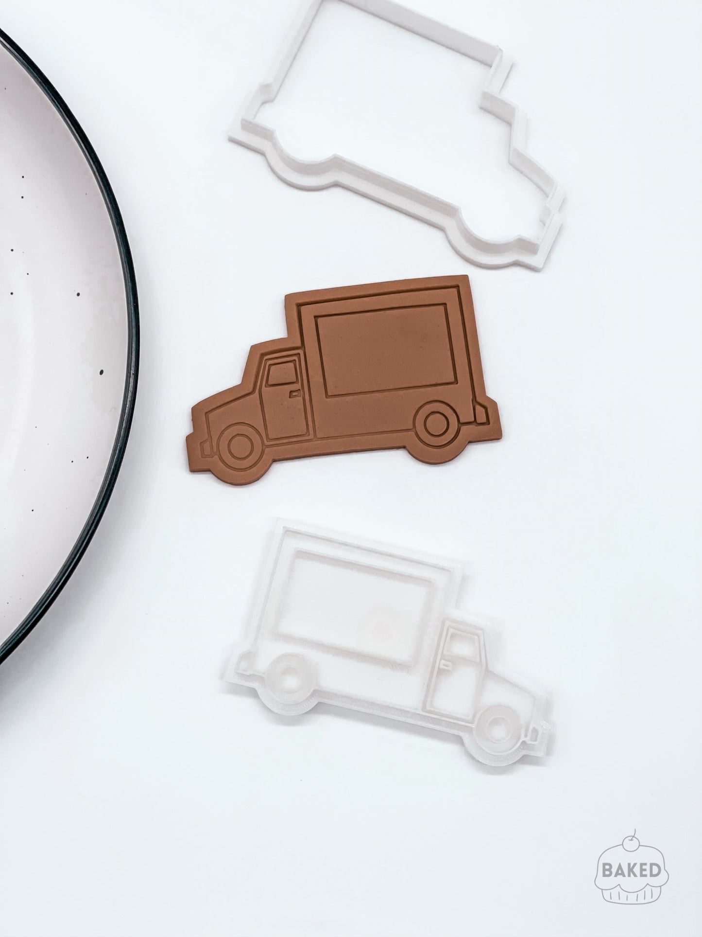 Truck Cookie Stamp and Cutter