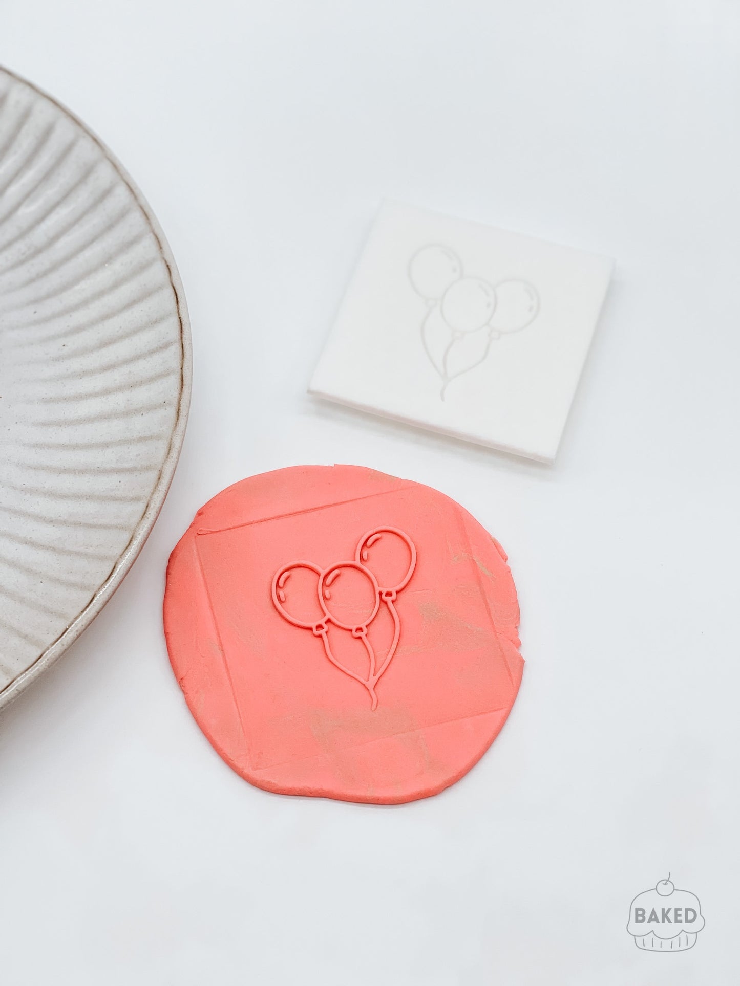 Balloon 'Burst' Cookie Stamp