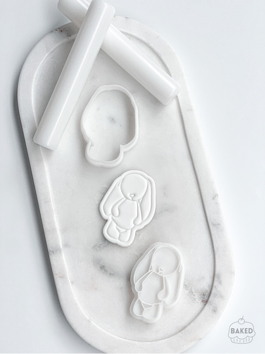 Jelly Bunny Cookie Stamp and Cutter