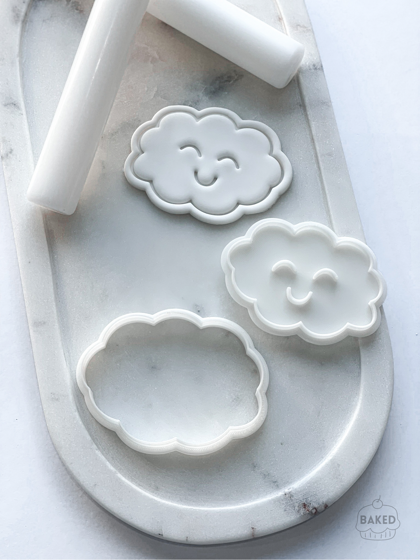 Happy Cloud Cookie Stamp and Cutter