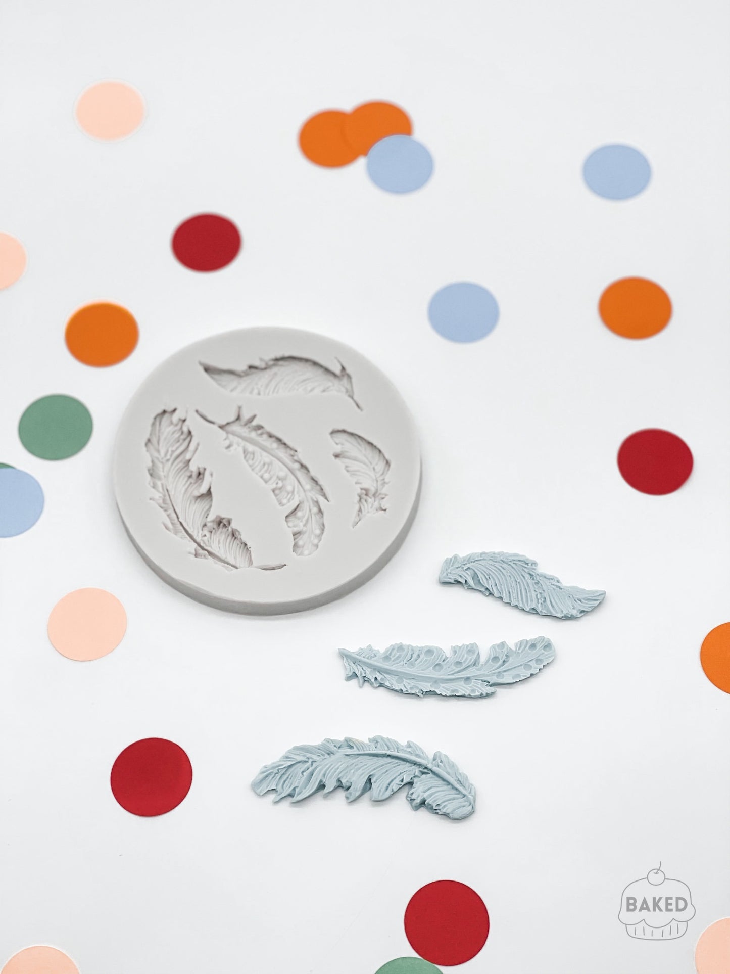 Dreamy Feathers Silicone Mould