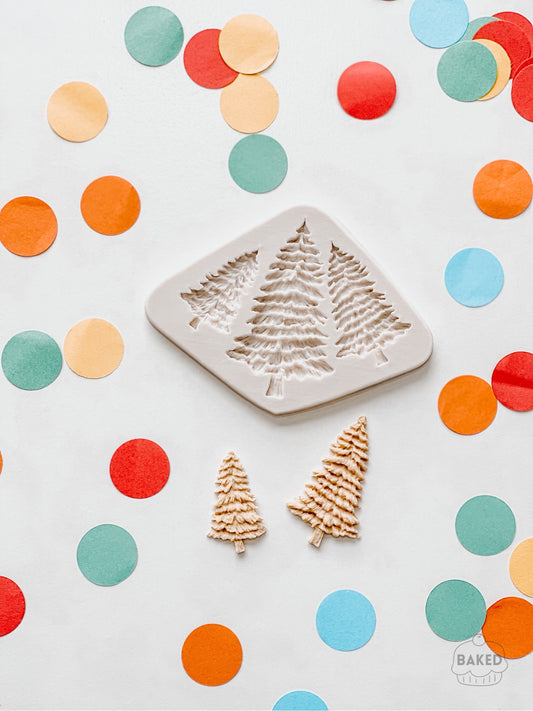 Pine Trees Silicone Mould