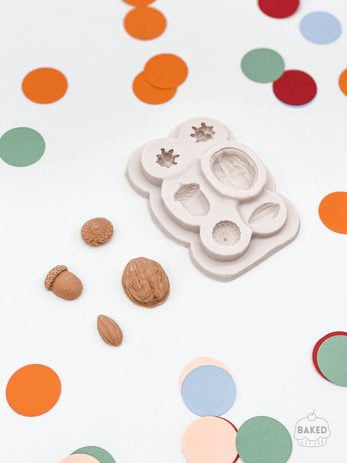 Nuts Silicone Mould