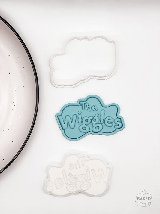 Wiggles Logo Cookie Stamp and Cutter