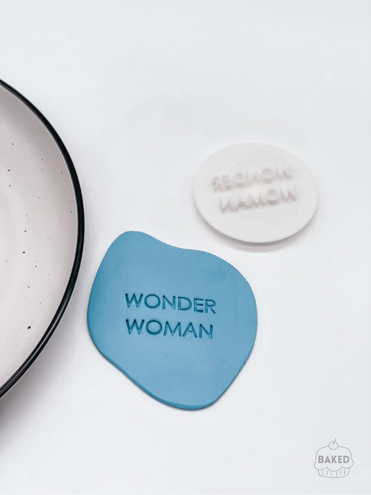 Wonder Woman Cookie Stamp