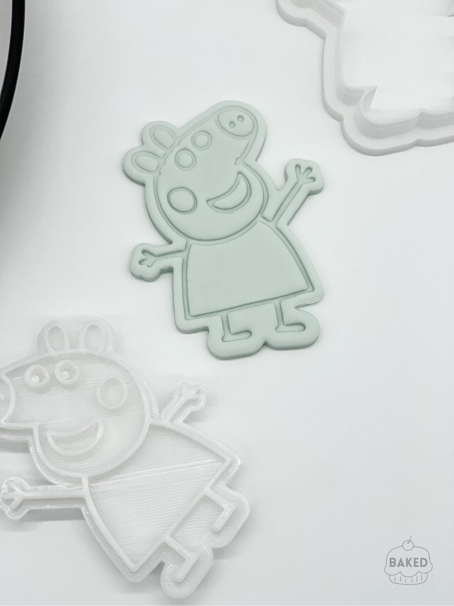 Peppa Pig Cookie Stamp and Cutter