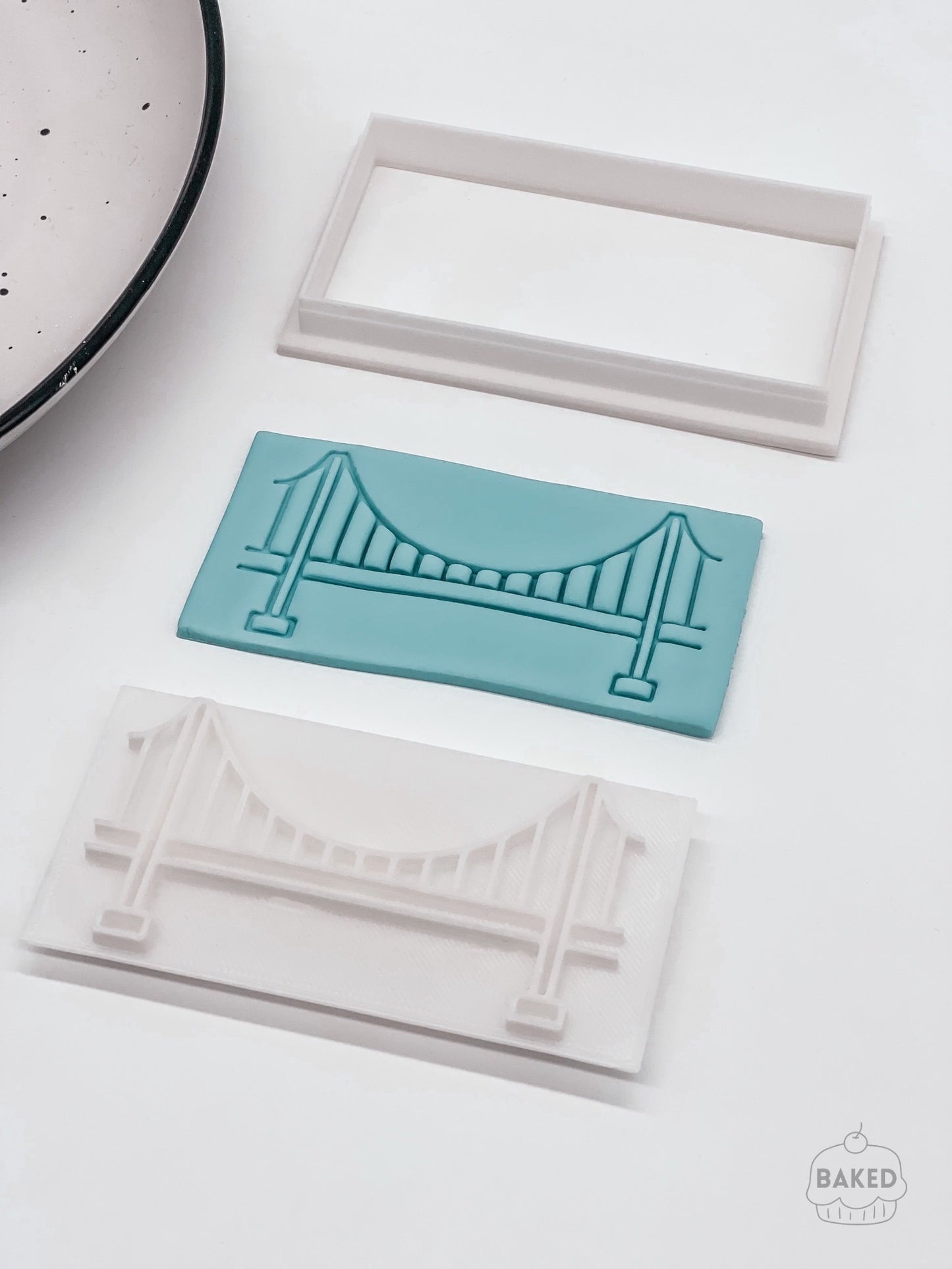 Golden Gate Bridge Cookie Stamp and Cutter