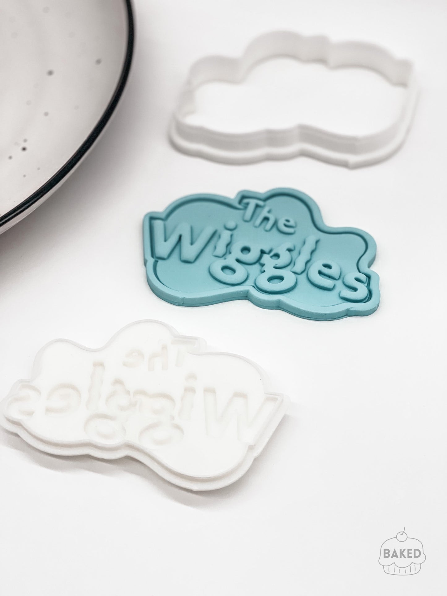 Wiggles Logo Cookie Stamp and Cutter