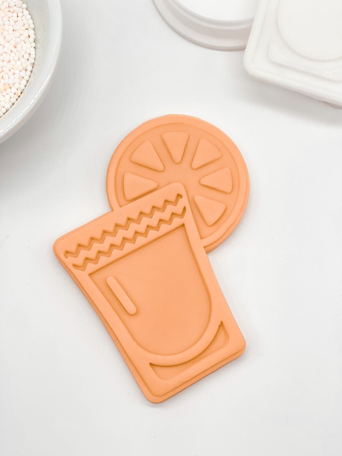 Shot Glass 'Burst' Cookie Stamp and Cutter
