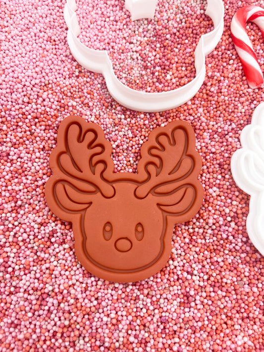 Reindeer Cookie Stamp and Cutter