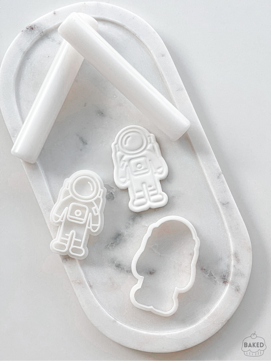 Astronaut Cookie Stamp and Cutter
