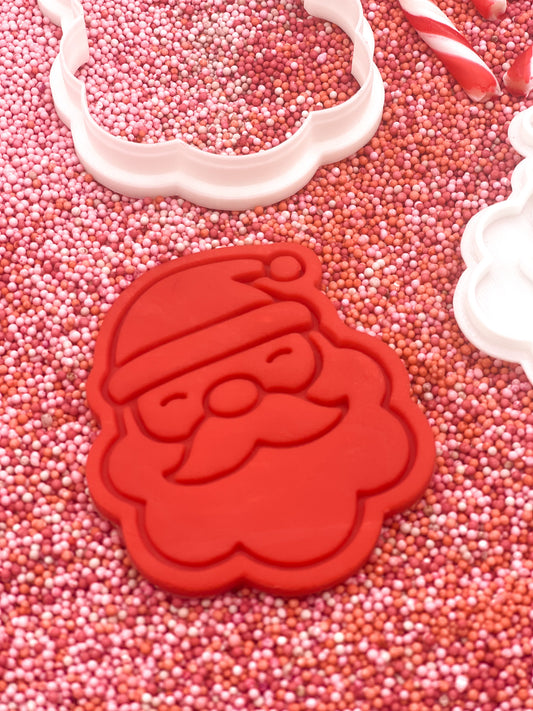 Santa Cookie Stamp and Cutter