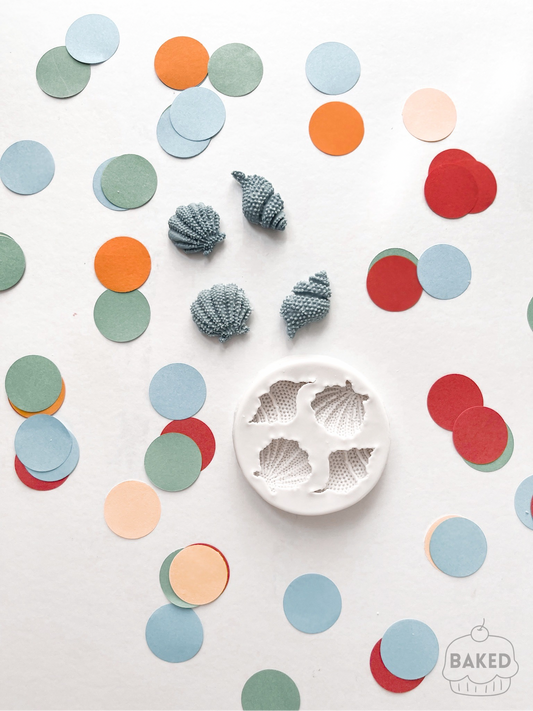 Spotted Shells Silicone Mould