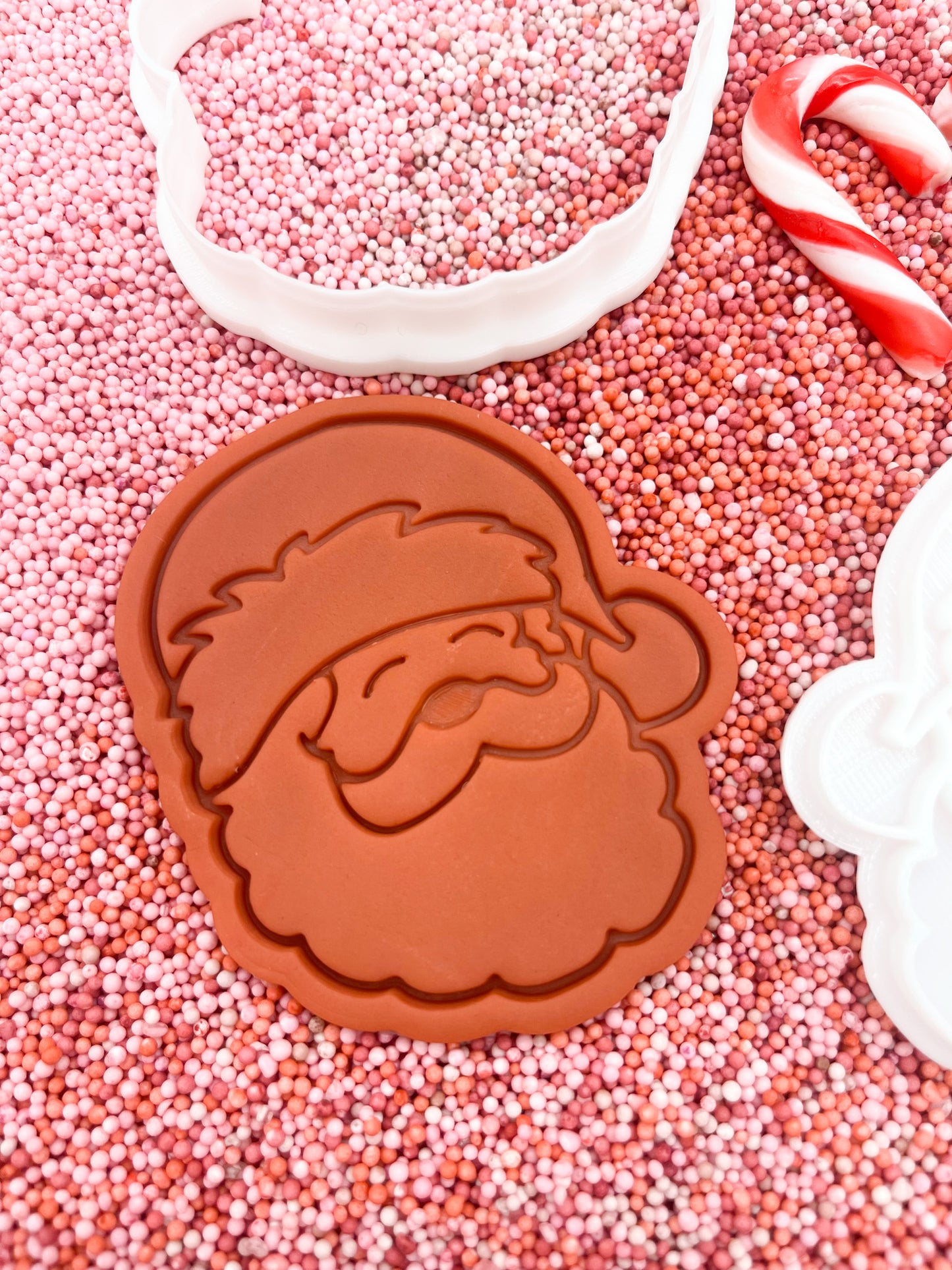 Father Christmas Cookie Stamp and Cutter